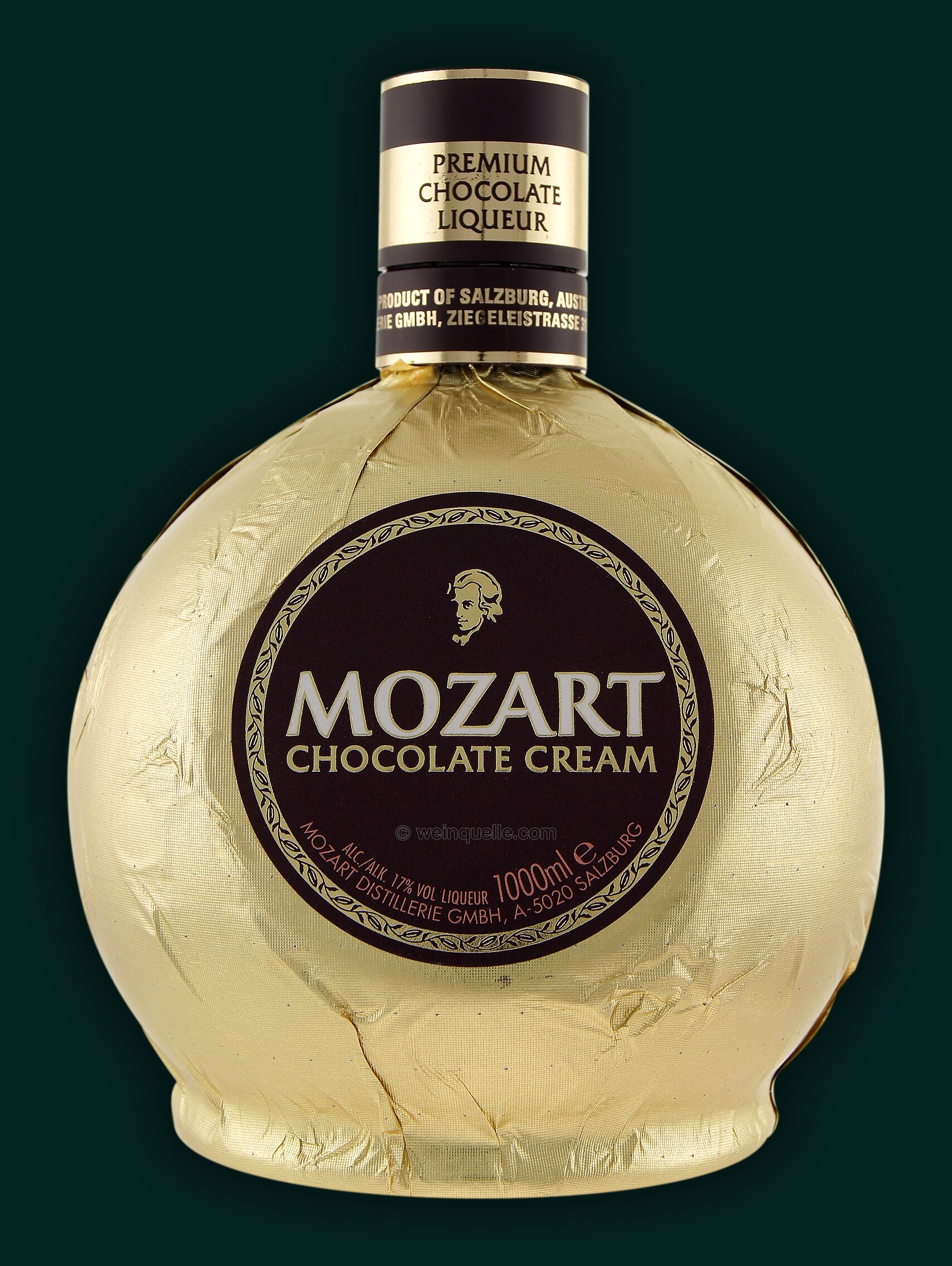 Mozart Gold Chocolate Cream 1,0 - Lühmann Weinquelle 22,50 Liter, €