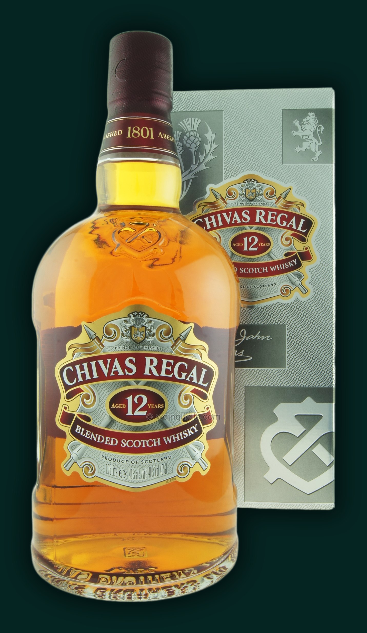 Chivas Regal 12 Years 1,75 Liter, 64,50 € - Weinquelle Lühmann