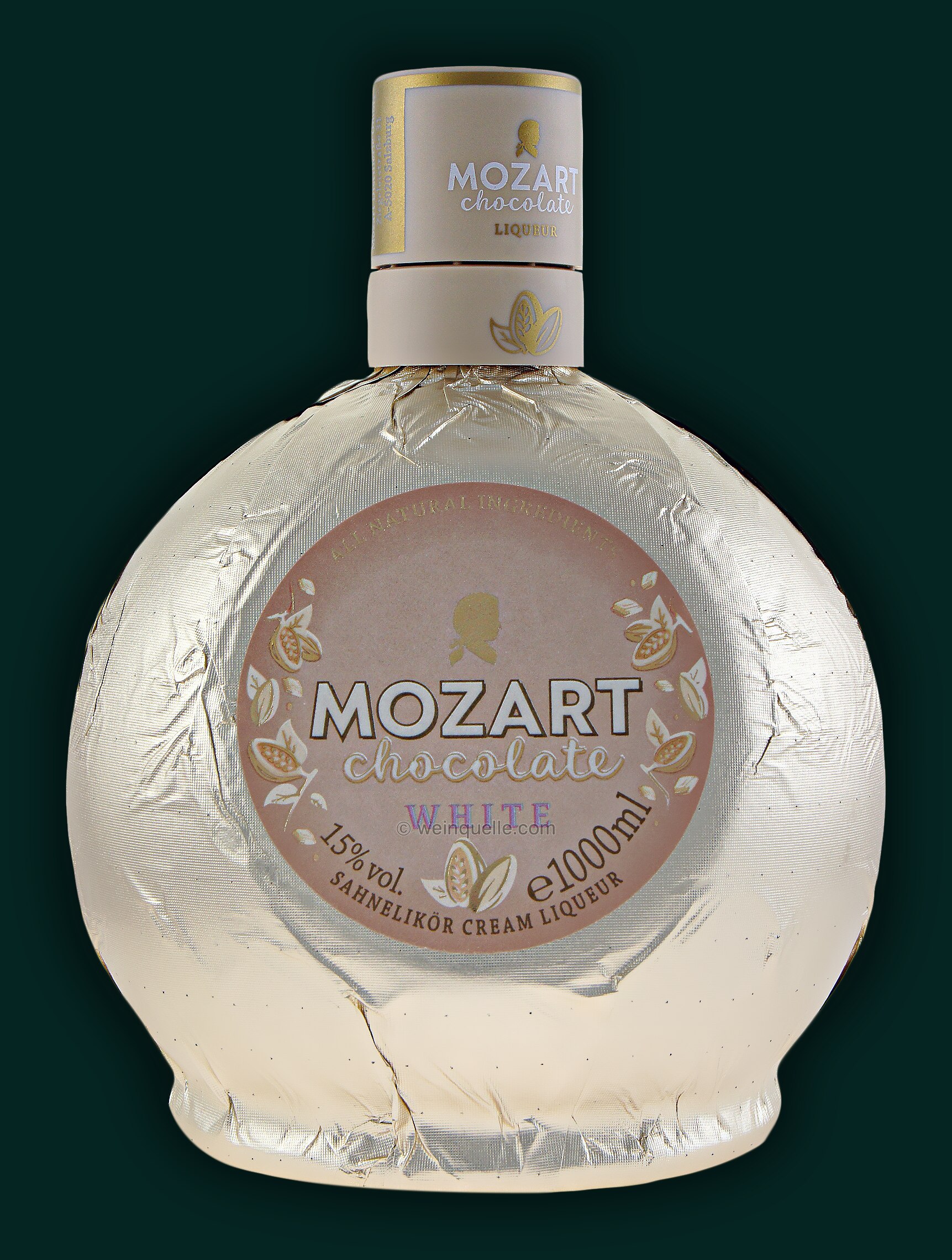 Mozart White Chocolate 1,0 Liter, 21,75 € - Weinquelle Lühmann
