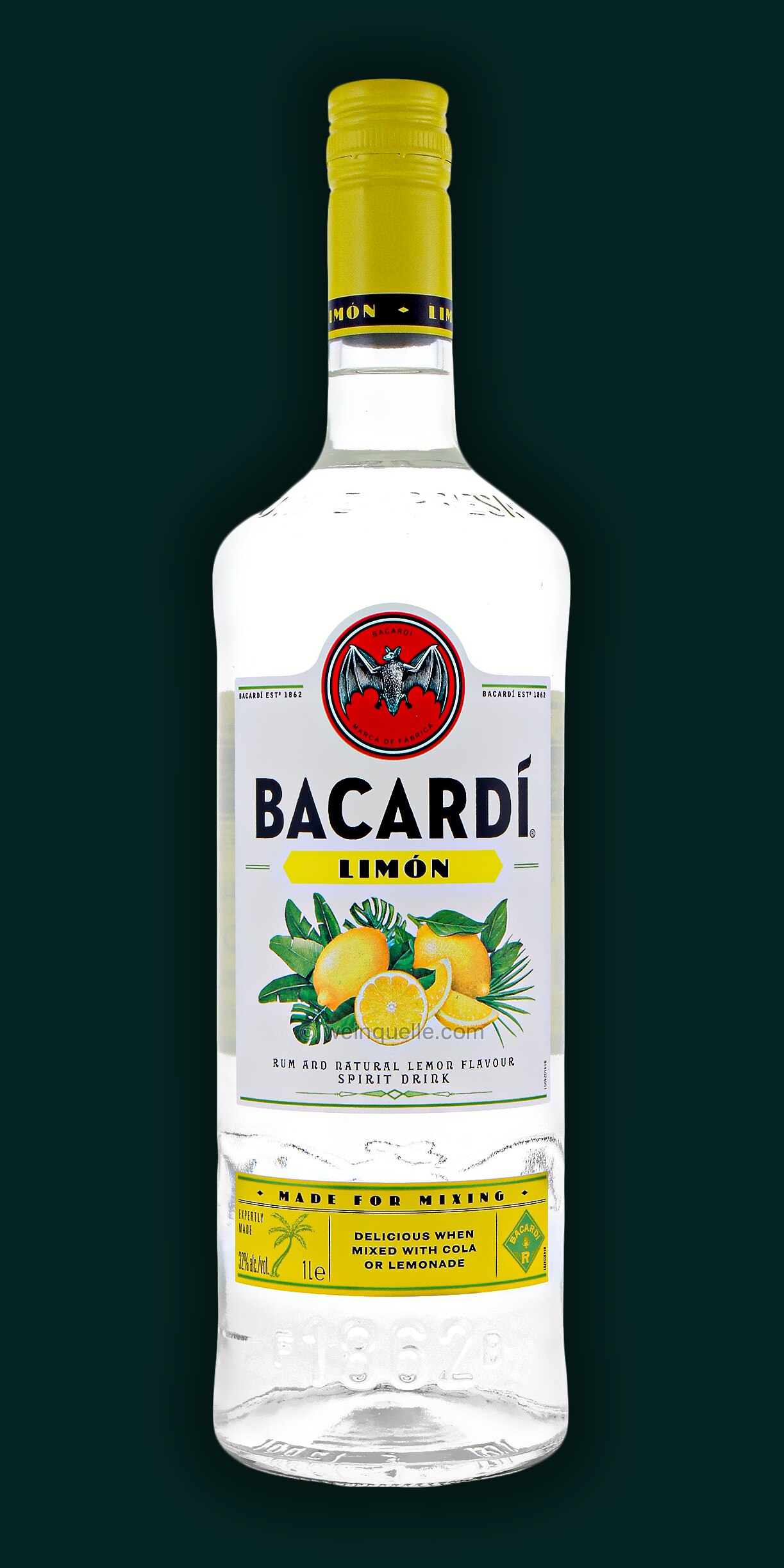 Bacardi Limon 1,0 Liter, 17,95 € Weinquelle Lühmann