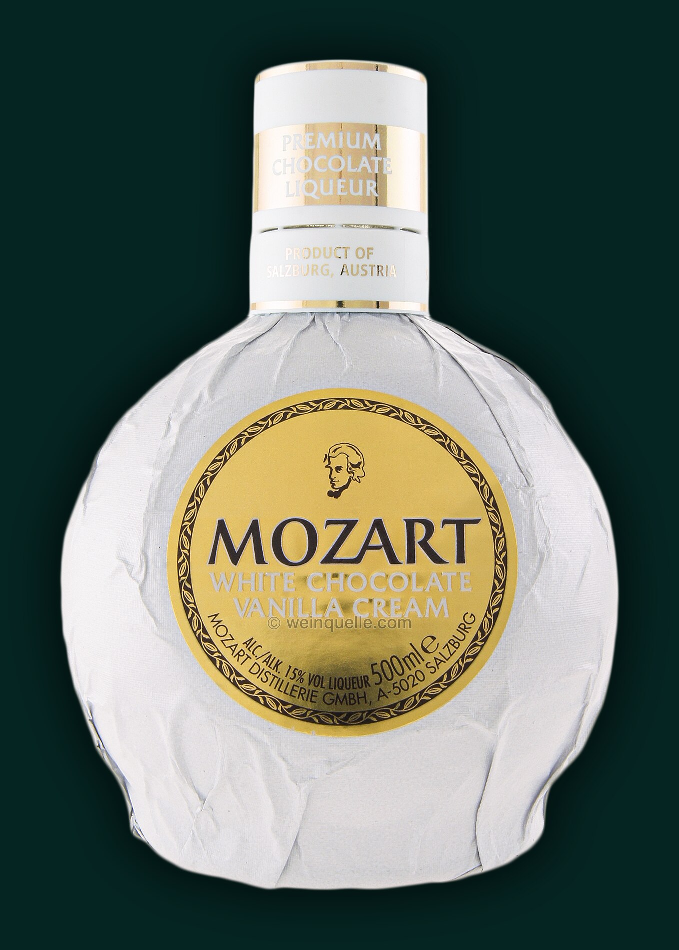 Mozart White Chocolate Vanilla Cream 0,5 Liter - Weinquelle Lühmann