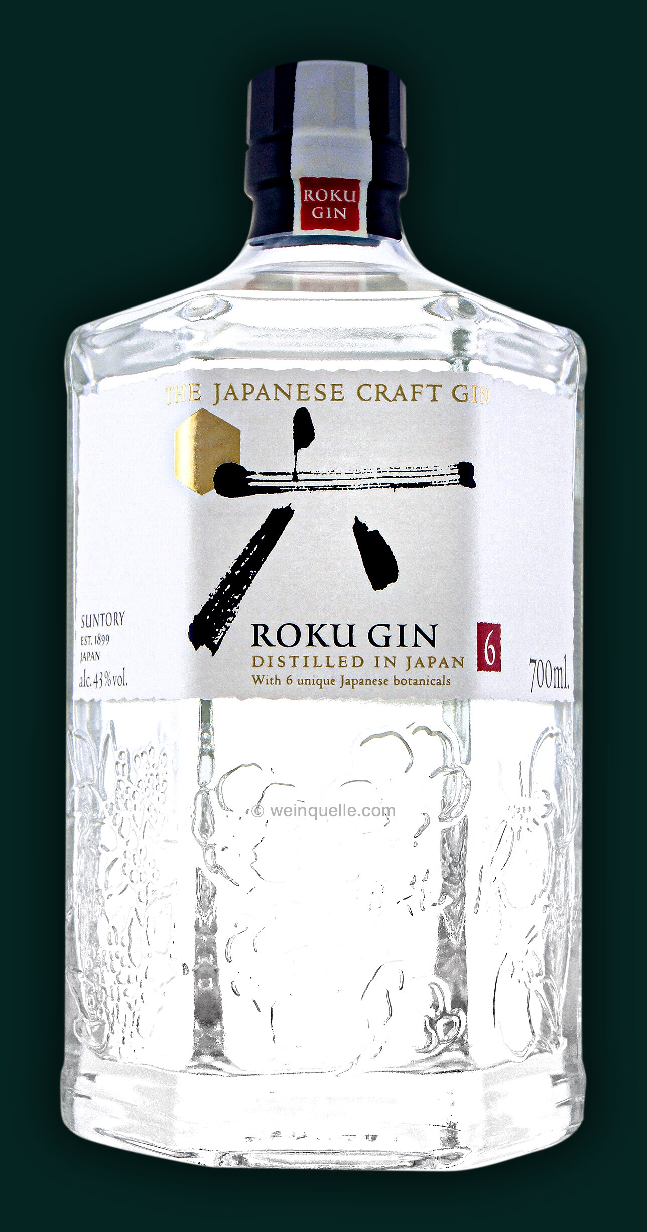 Roku Japanese Craft Gin 43%, 27,90 € - Weinquelle Lühmann