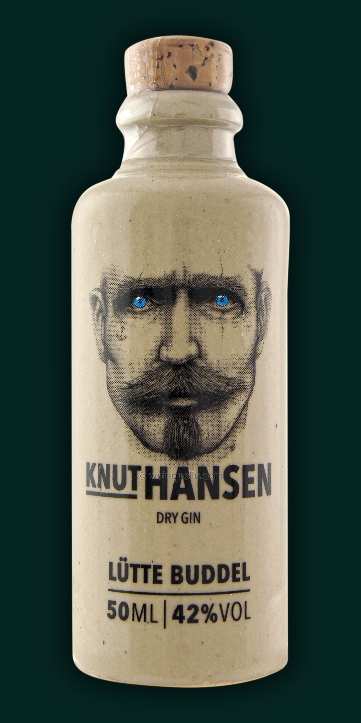 Knut Hansen Dry Gin 0,05 Liter, 8,95 € - Weinquelle Lühmann
