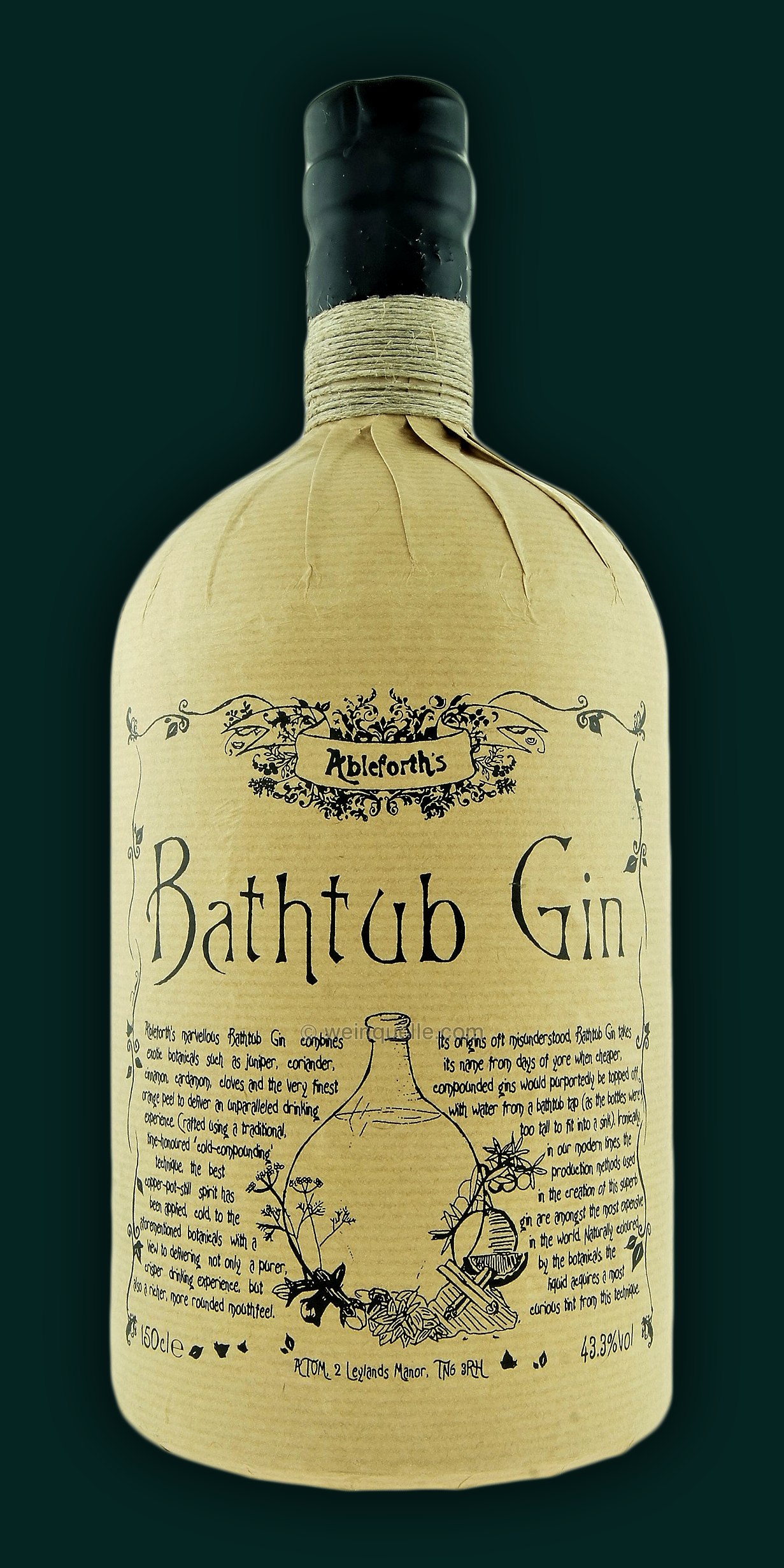 Ableforth S Bathtub Gin 1 5 Liter