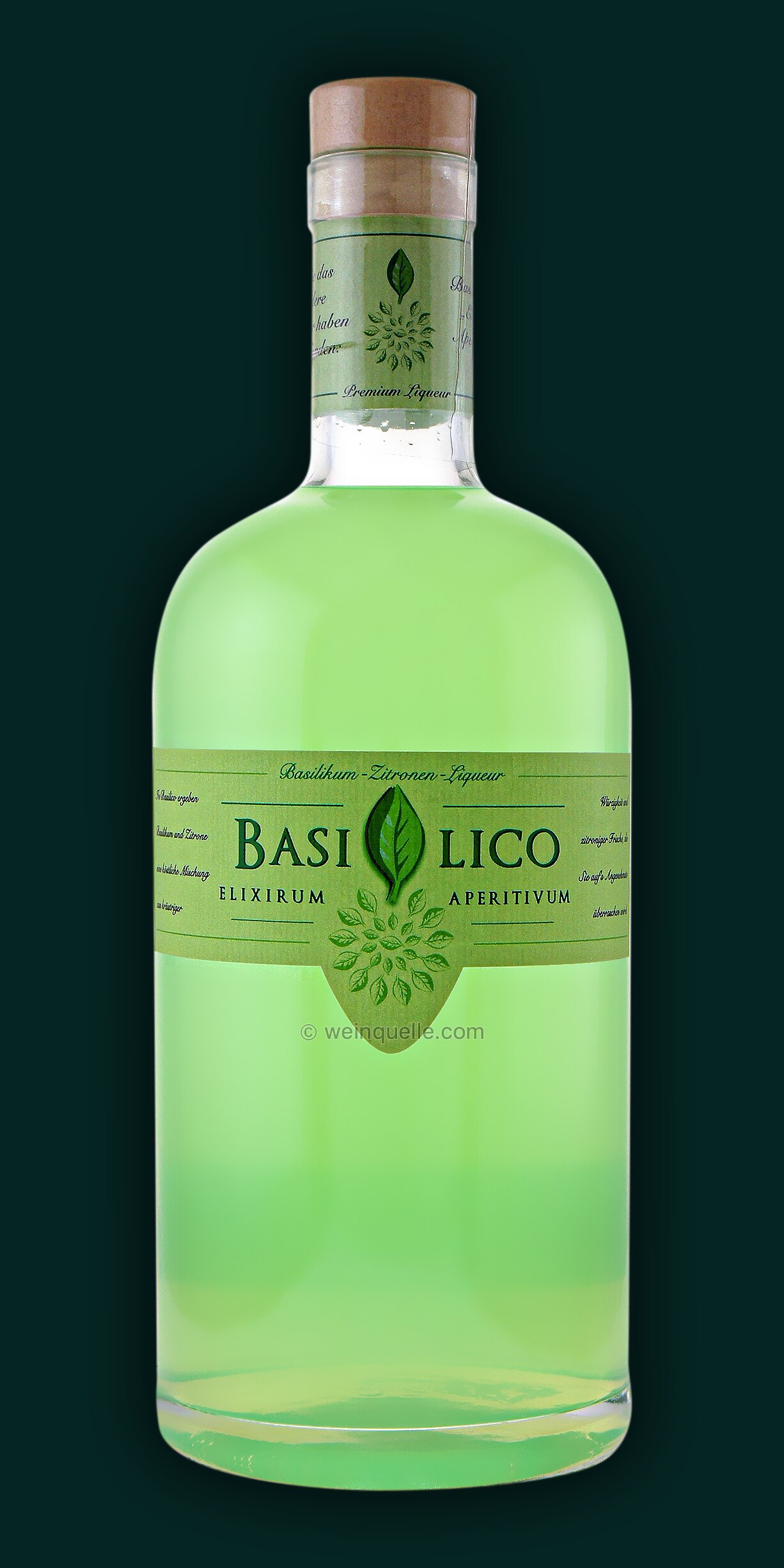 Basilico Basilikum-Zitronen-Liqueur 1,0 Liter, 23,50 € - Weinquelle Lühmann