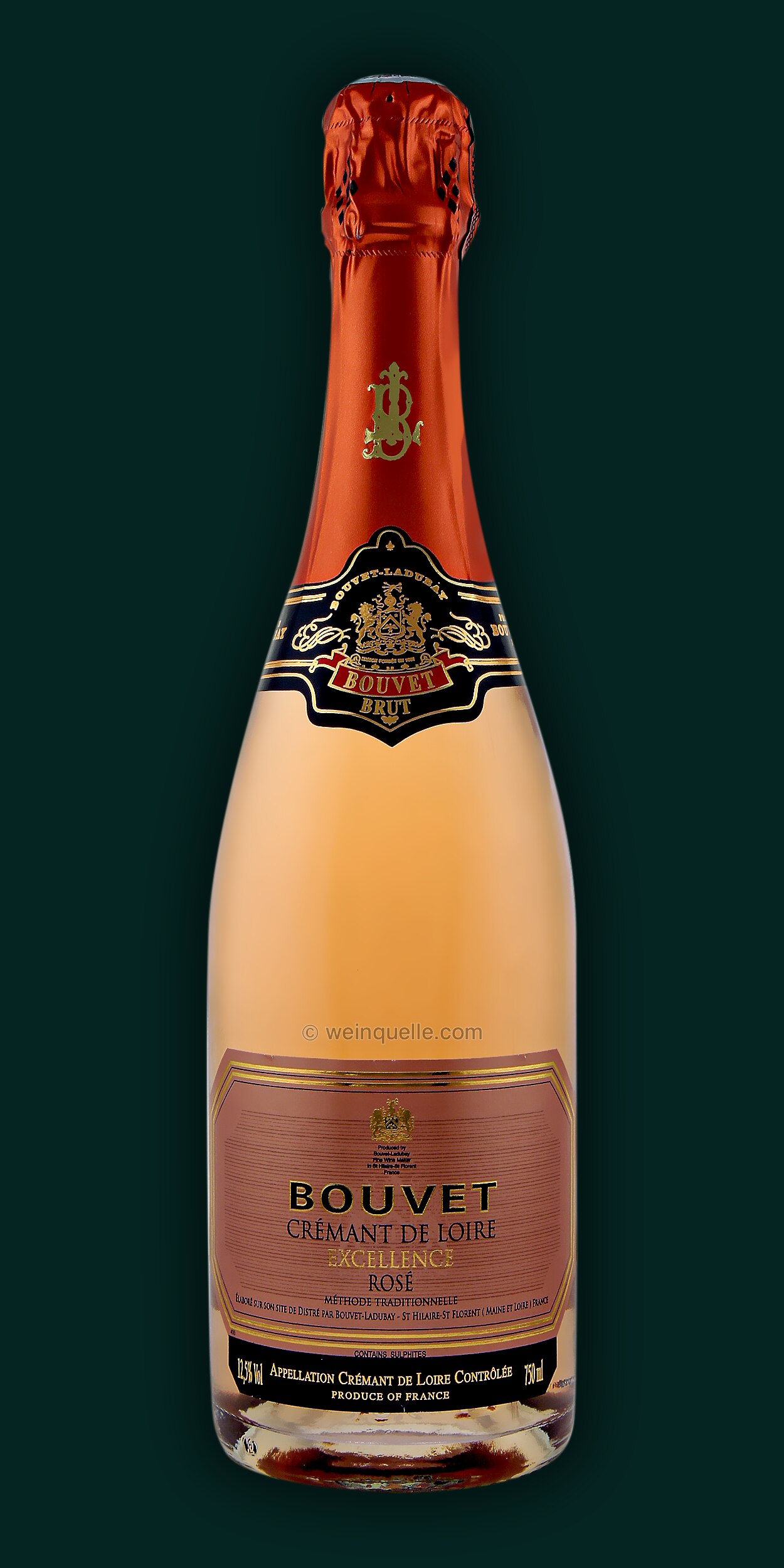 12,95 € Loire Lühmann Bouvet Weinquelle Cremant - de Rosé, Excellence