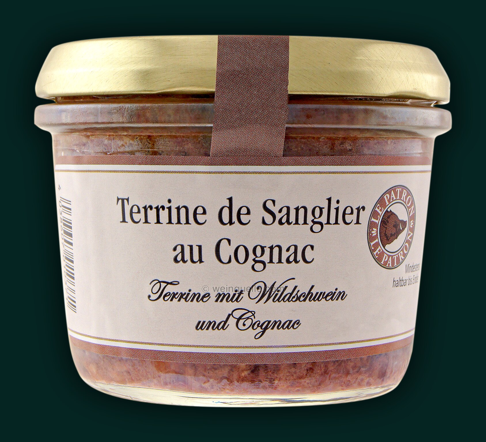 Arnaud/Le Patron Terrine de Sanglier au Cognac - Terrine vom ...