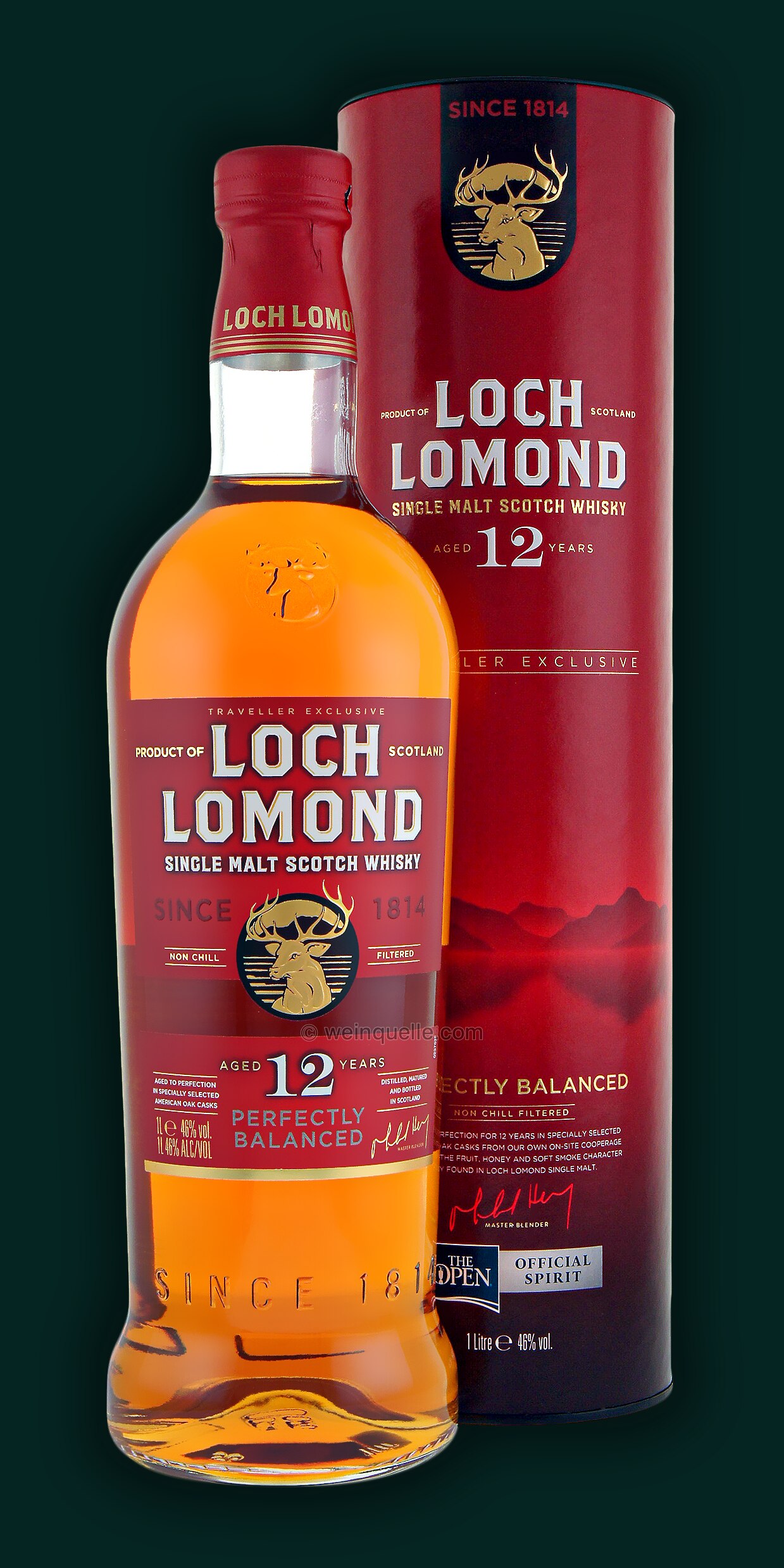 Loch Lomond 12 Years Single Malt 46% 1,0 Liter, 49,50 € - Weinquelle Lühmann