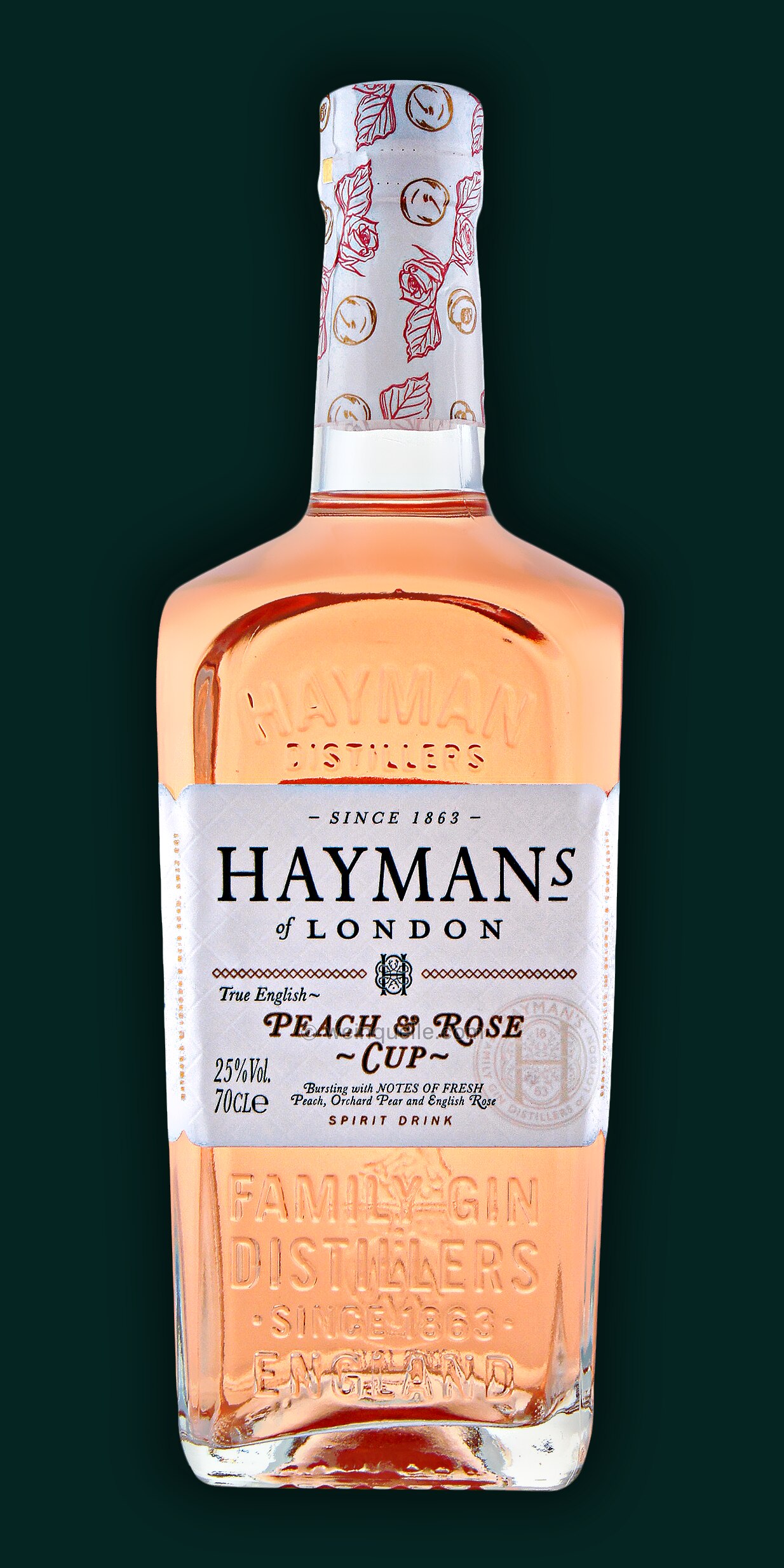 Hayman\'s Peach & Rose Cup, 26,90 € - Weinquelle Lühmann