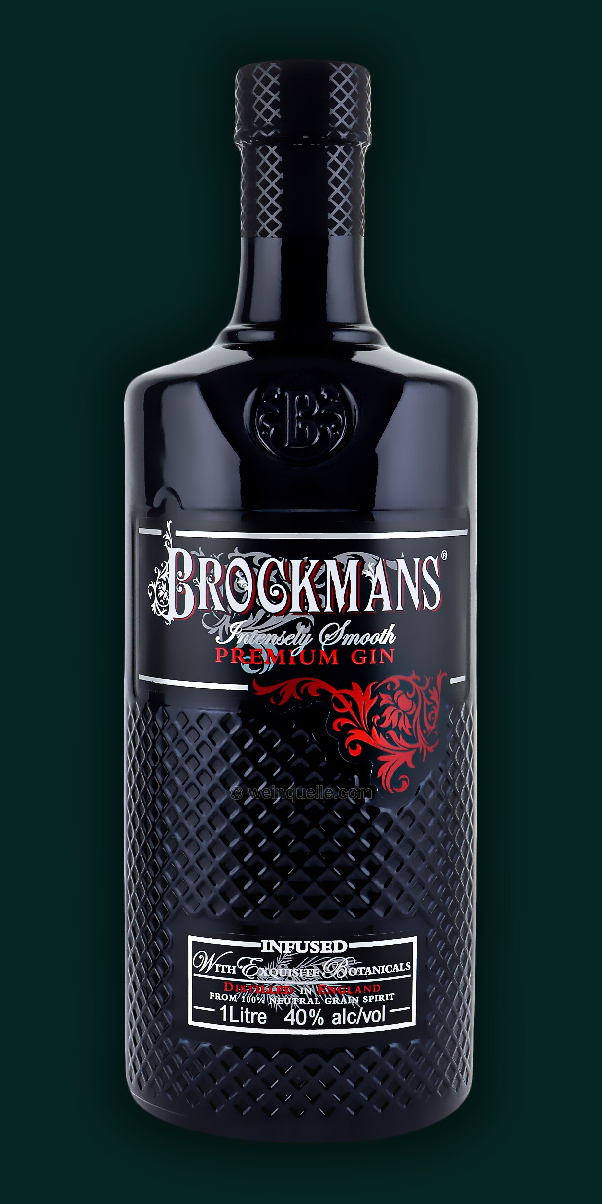 Weinquelle Brockmans € Gin - 39,95 Liter, Lühmann 1,00