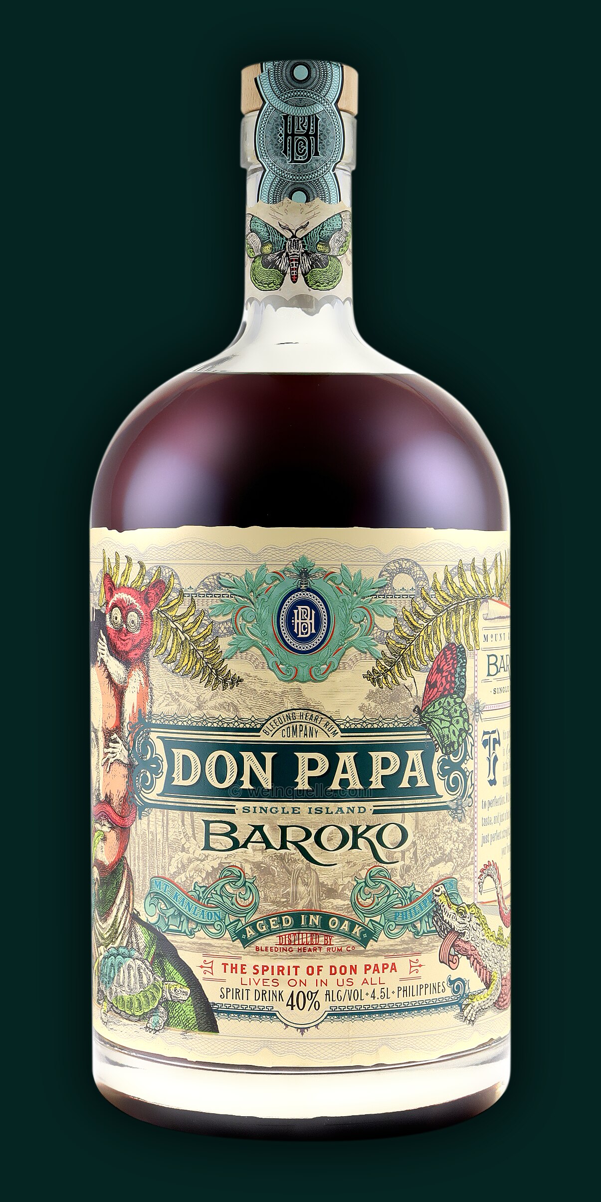 Don Papa Baroko 4,5 Liter, 299,00 € - Weinquelle Lühmann