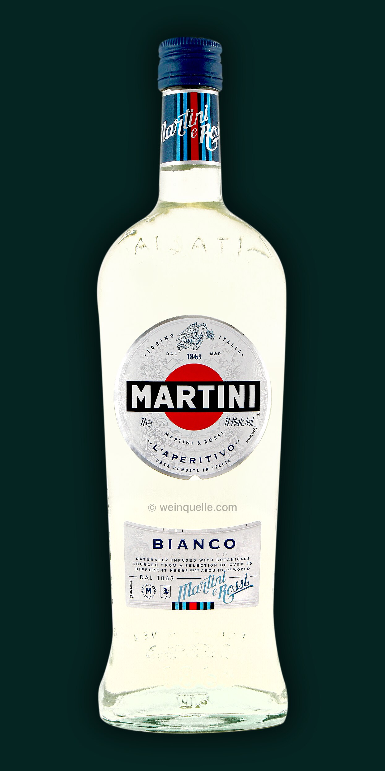 Vermouth blanc Bianco, Martini (1 L)